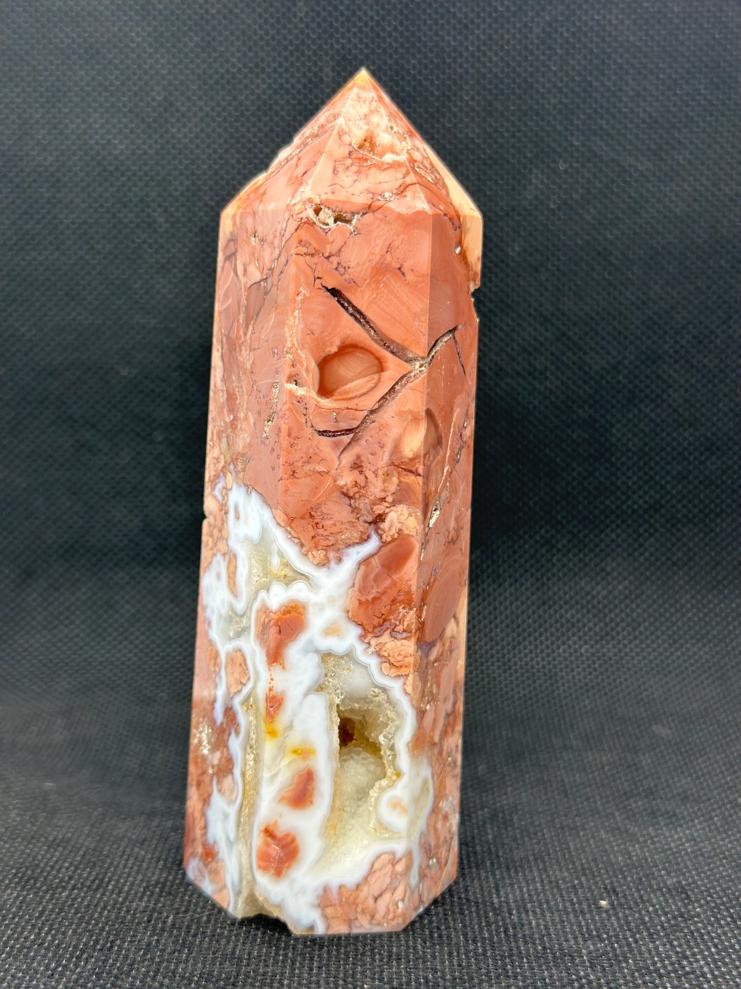 Cherry Blossom Agate Tower