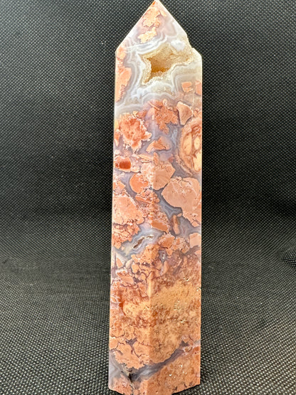 Cherry Blossom Agate Tower