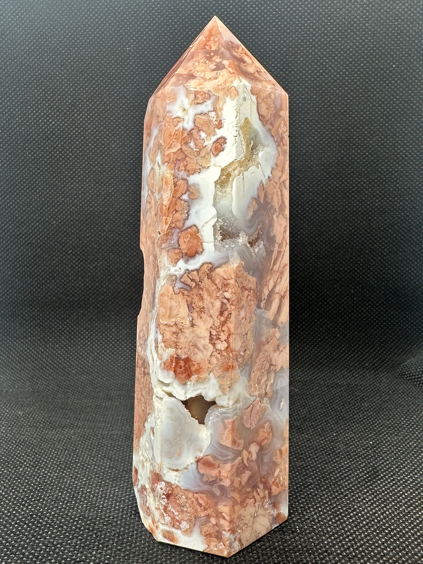 Cherry Blossom Agate Tower