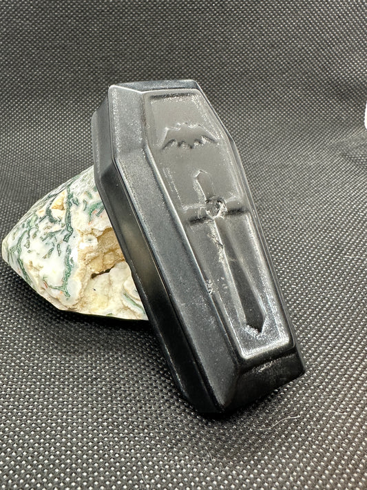 Black Obsidian Coffin