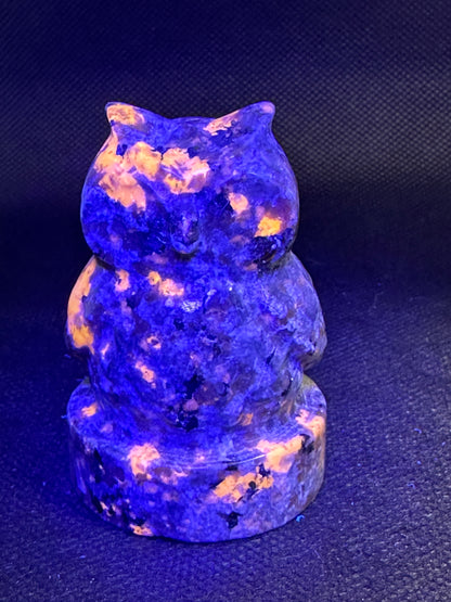 Yooperlite Owl Carving