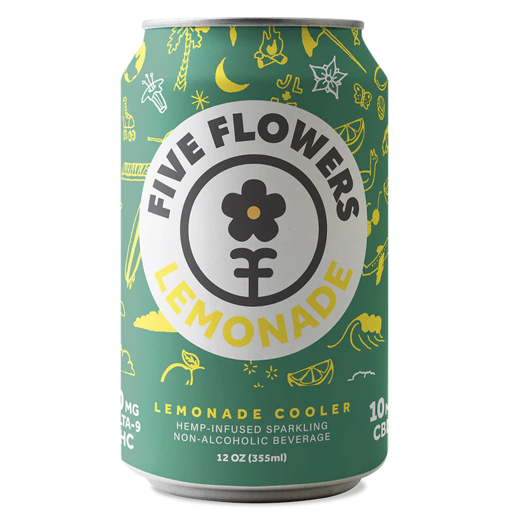 Five Flowers Coolers 10mg CBD/Delta-9