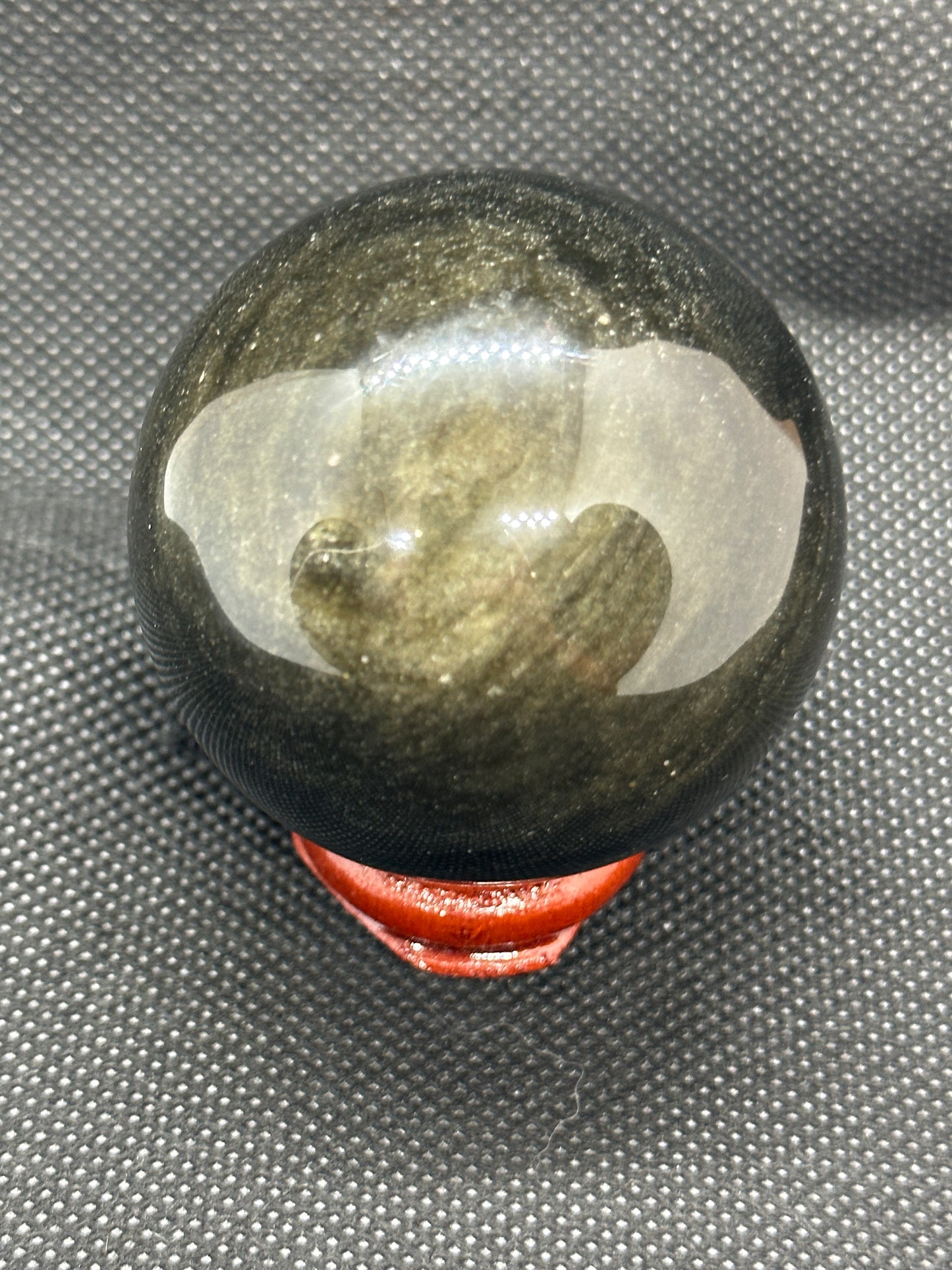 Gold Sheen Obsidian Sphere B