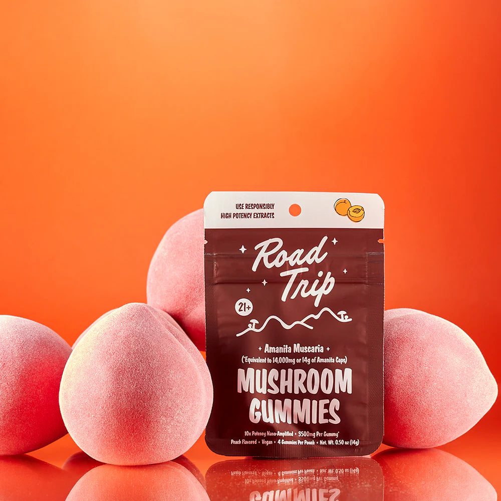 Road Trip Magic Mushroom Gummies - Amanita Muscaria Blend