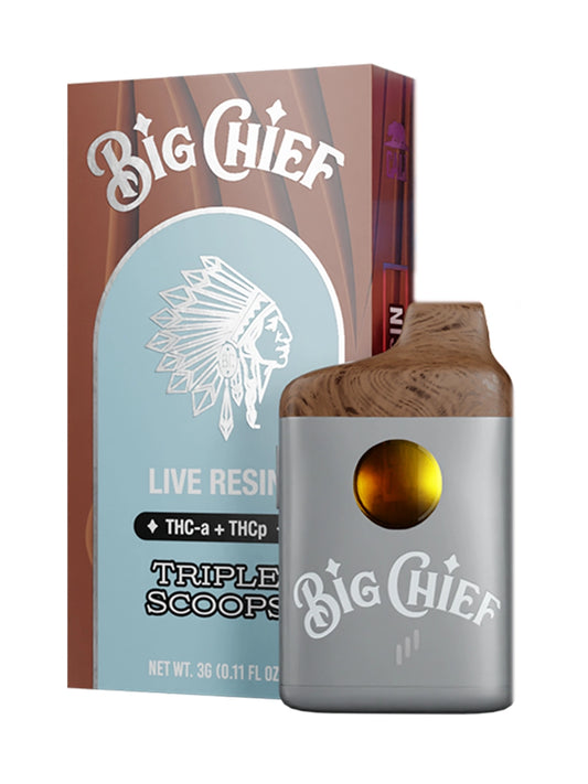 Big Chief THC-A 3 Gram Three Scoop INDICA