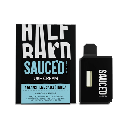 UBE Cream 4Gr indica Disposable by Half Baked