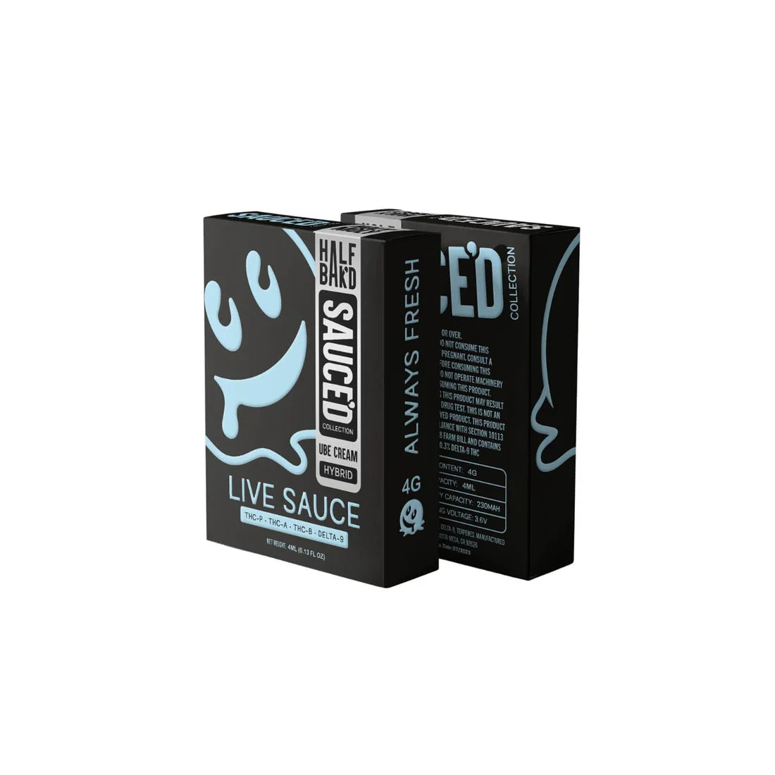 UBE Cream 4Gr indica Disposable by Half Baked