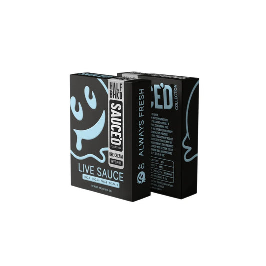 UBE Cream 4Gr indica Disposable by Half Baked