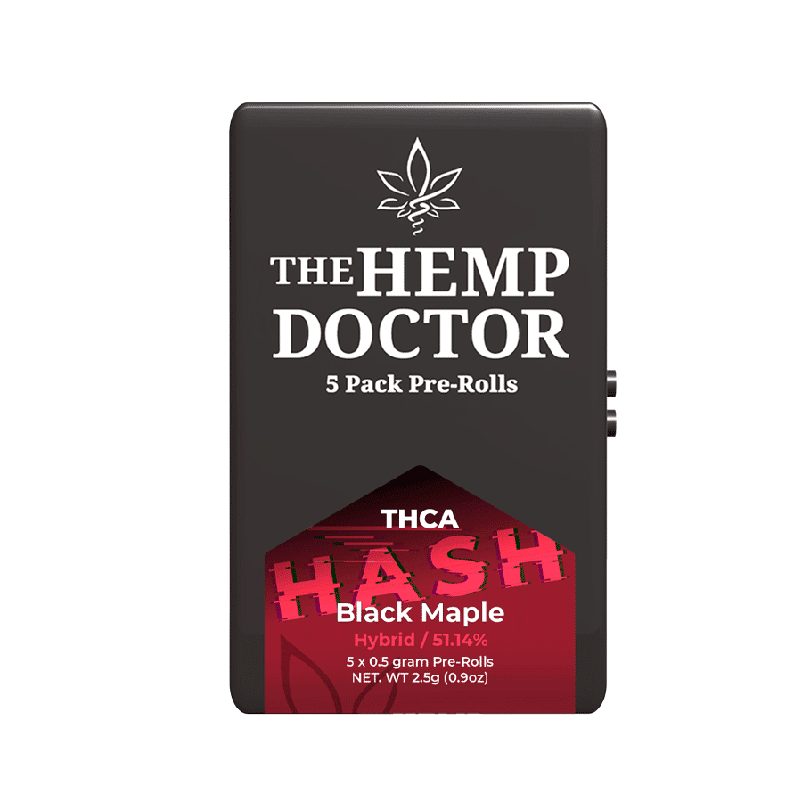 The Hemp Doctor THC A - 5 Pack- Pre-Roll with Sugar Diamonds