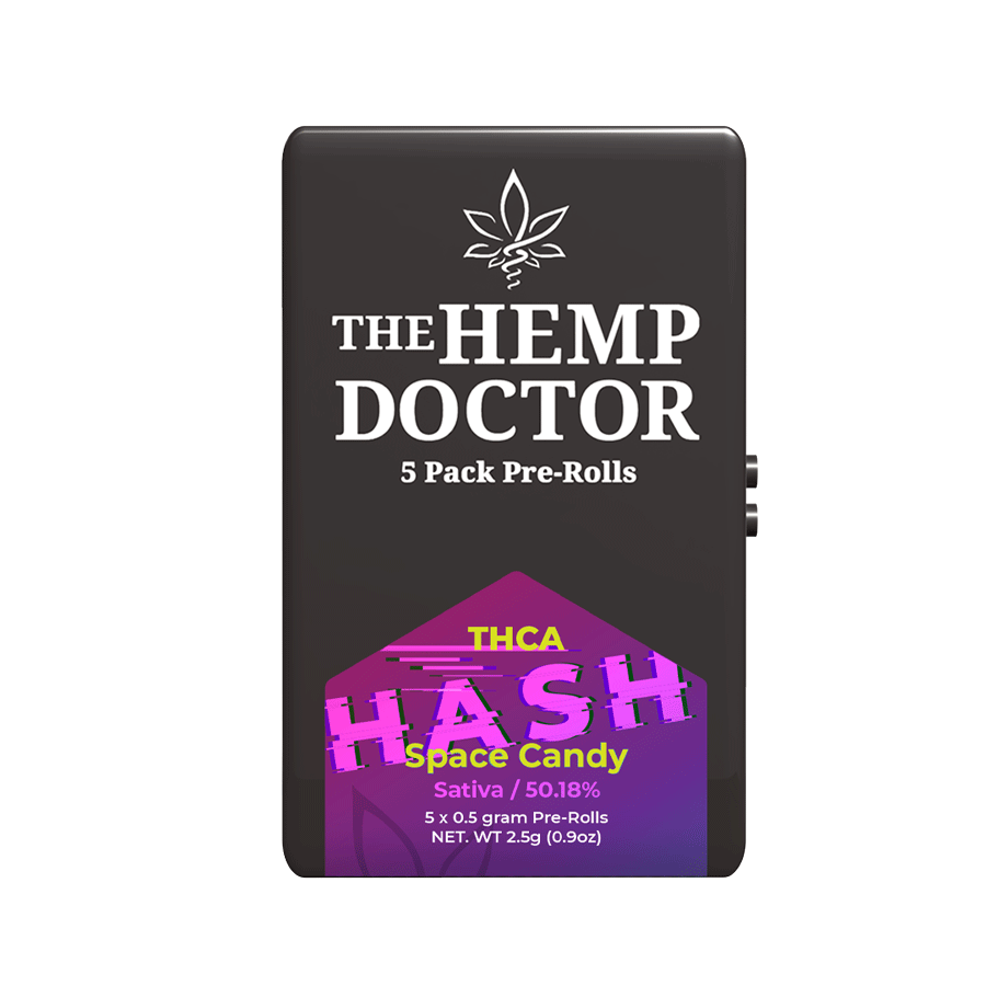 The Hemp Doctor THC A - 5 Pack- Pre-Roll with Sugar Diamonds