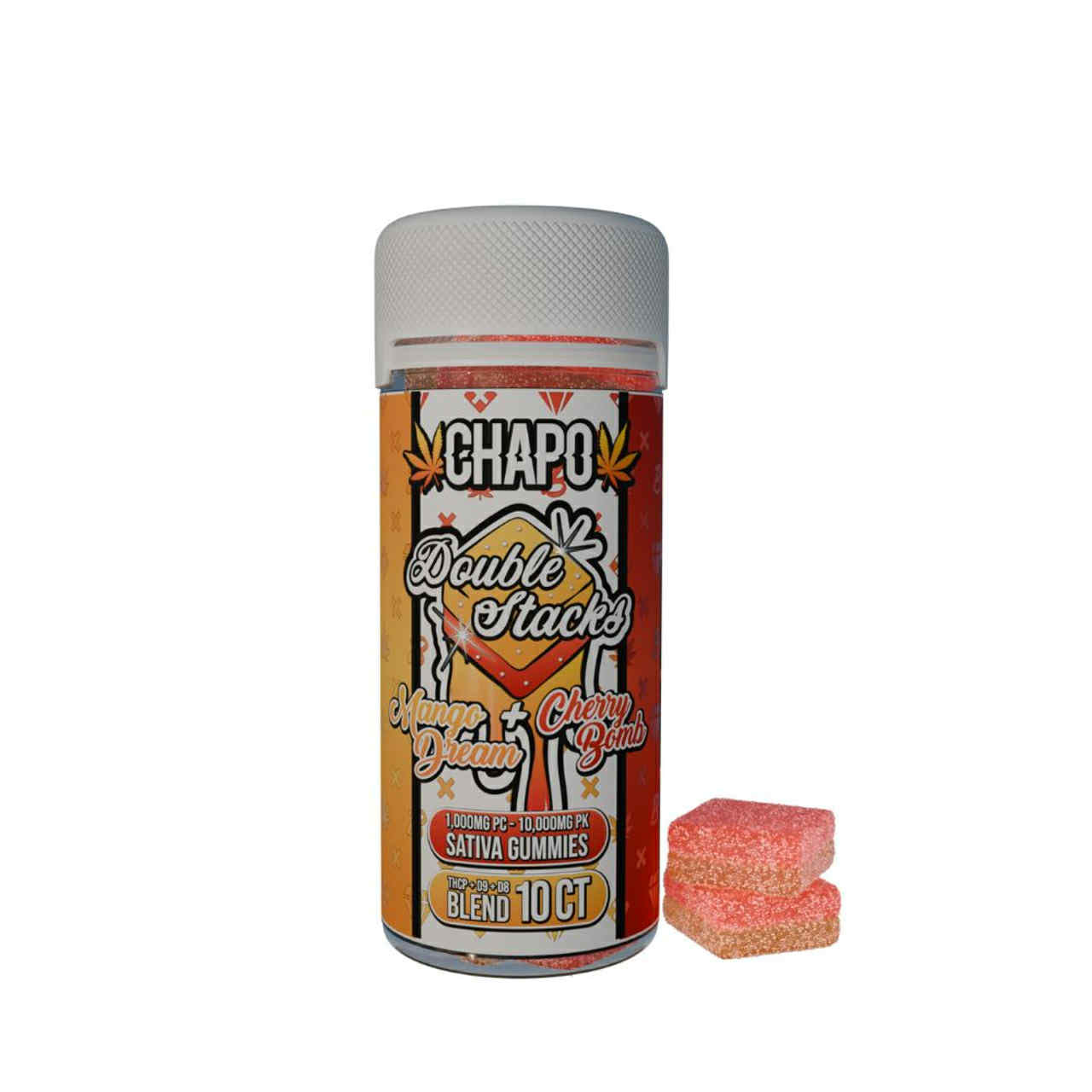 Chapo Extrax - Double Stacks Gummies - 10,000mg Per Jar (5 Flavors)