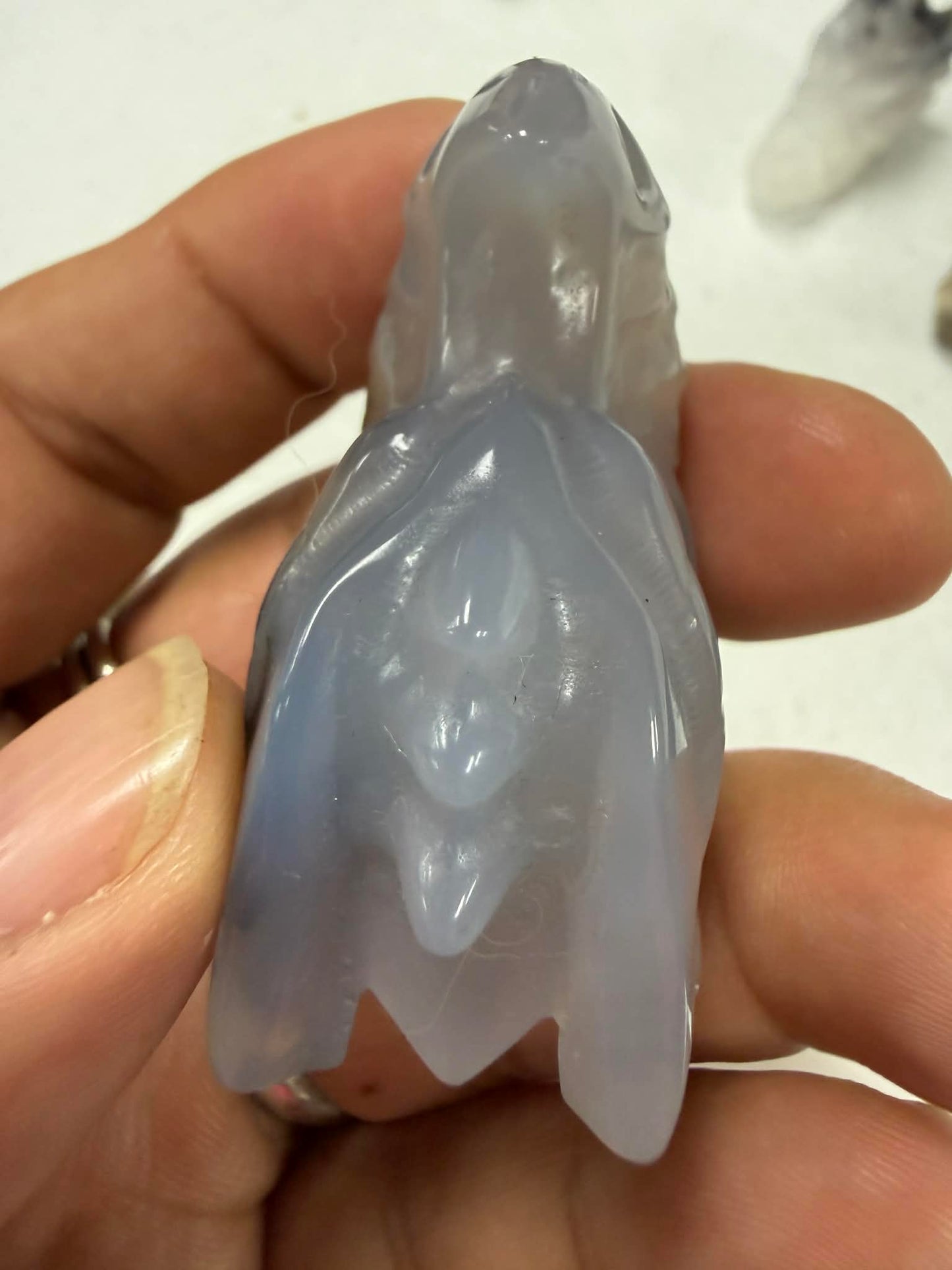 Dragon Head Carving 2" Inch