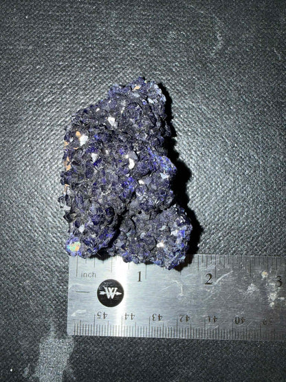 AAA Deep-Blue Gemmy Azurite on Malachite crystal on Matrix
