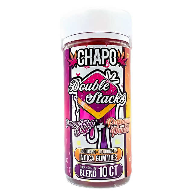 Chapo Extrax - Double Stacks Gummies - 10,000mg Per Jar (5 Flavors)