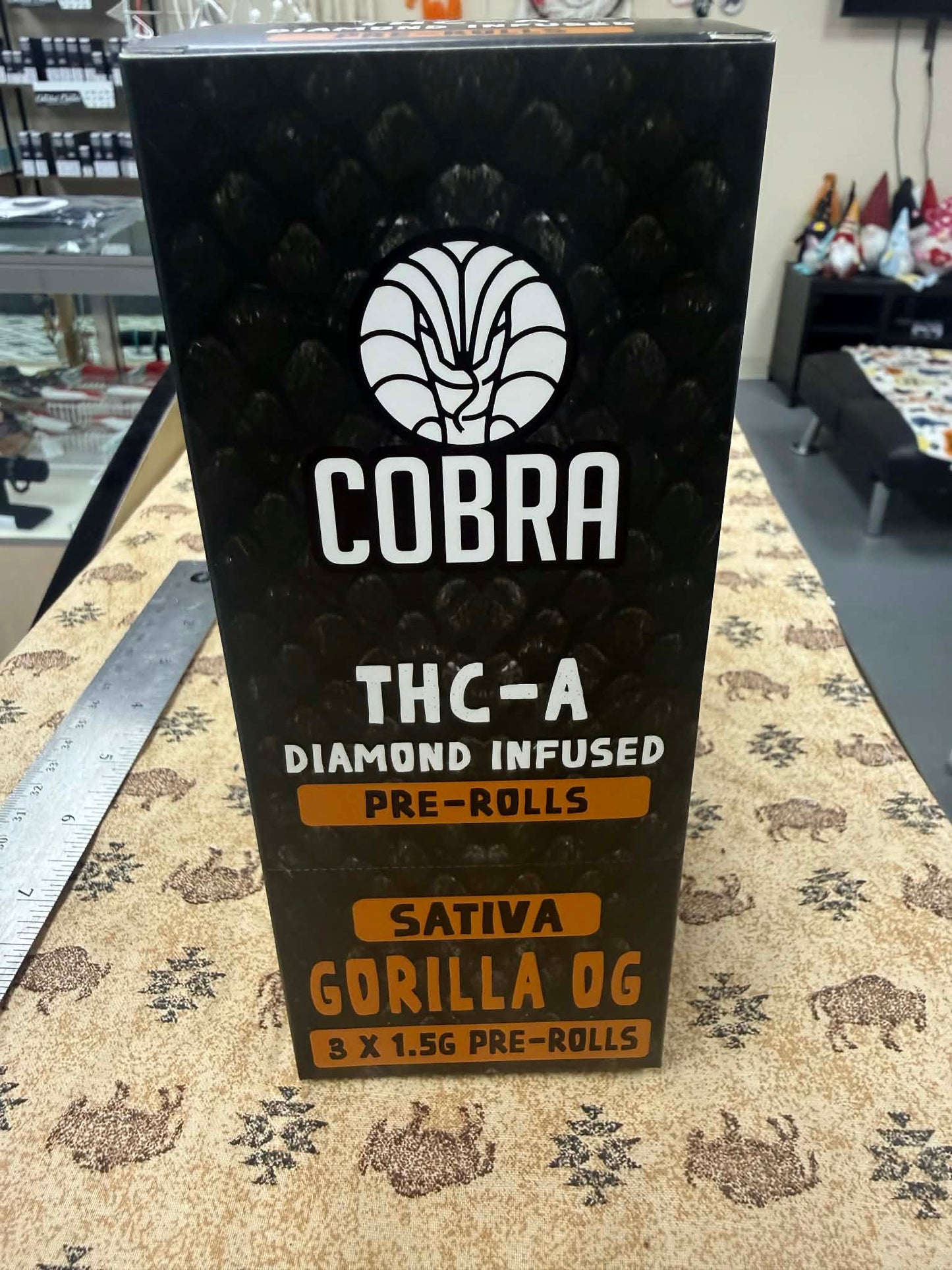 Cobra THC-A Diamond Infused Pre-Rolls (3pack)