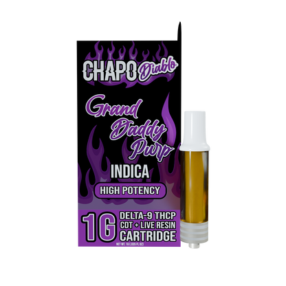 Chapo Diablo 1 Gram Carts - SATIVA - Super Lemon Haze