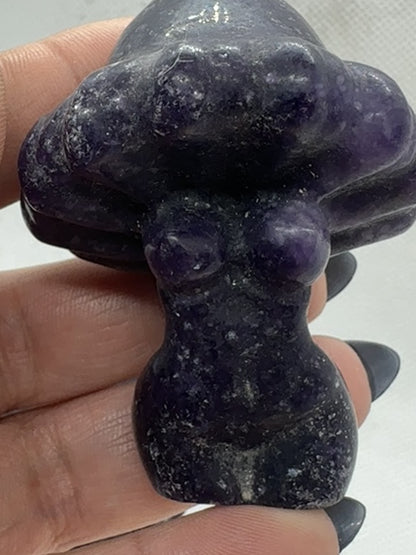 Lepidolite Mushroom Lady