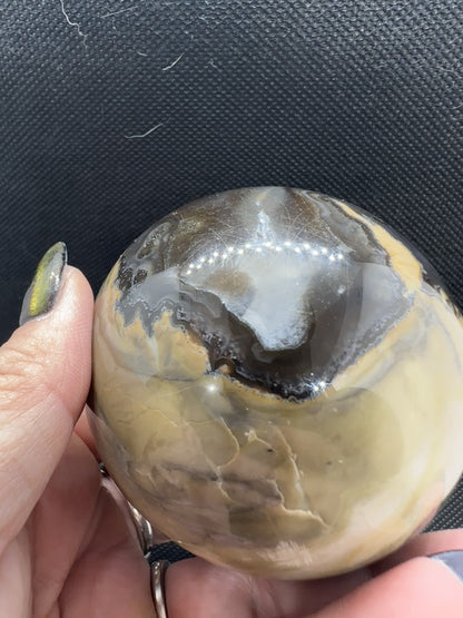 Volcanic Agate Sphere