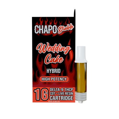 Chapo Diablo 1 Gram Carts- INDICA- Grandaddy Purp